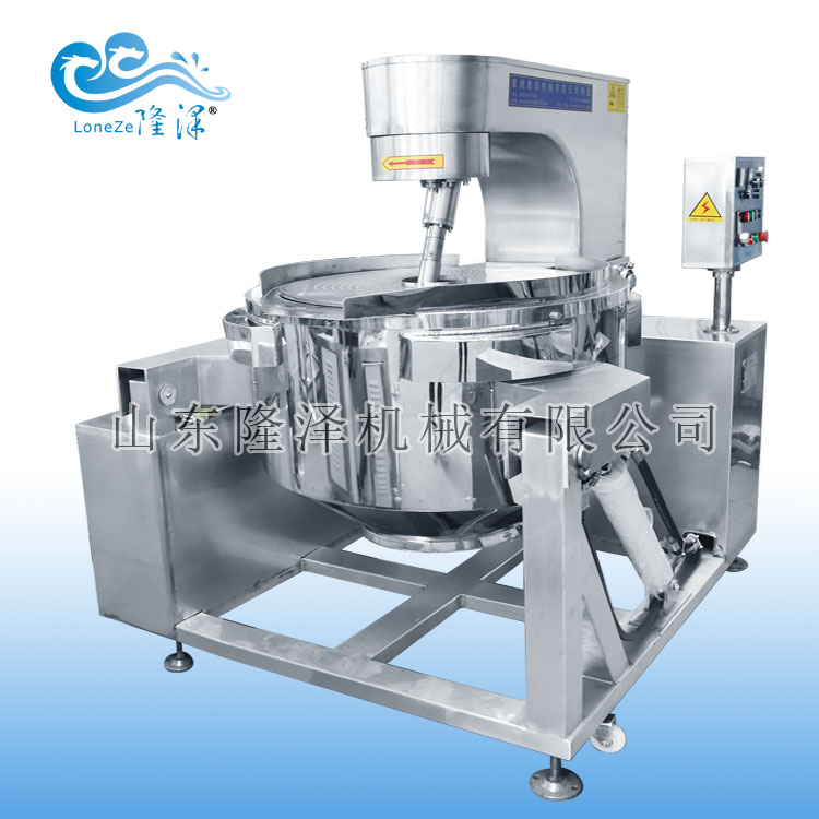 大型燃气炒酱锅